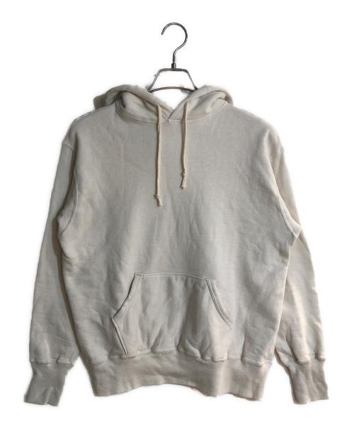 WAREHOUSE（ウエアハウス）WAREHOUSE (ウエアハウス) BEAMS PLUS (ビームスプラス) 別注Sweat Hoodie/スウェットフーディー ホワイト サイズ:38の古着・服飾アイテム