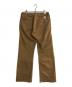 RRL (ダブルアールエル) ガーメントダイオフィサートラウザーパンツ ブラウン サイズ:W29×L32：12000円