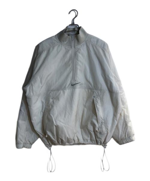 NIKE（ナイキ）NIKE (ナイキ) Supreme (シュプリーム) Ripstop Pullover /リップストップ プルオーバー  ホワイト サイズ:Ｌの古着・服飾アイテム