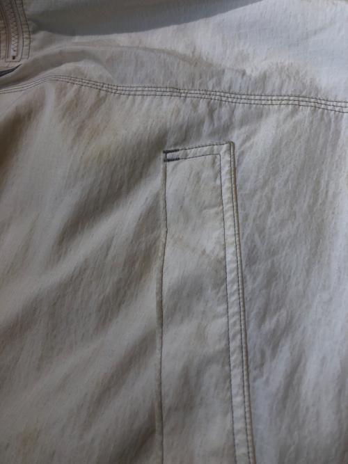 NIKE（ナイキ）NIKE (ナイキ) Supreme (シュプリーム) Ripstop Pullover /リップストップ プルオーバー  ホワイト サイズ:Ｌの古着・服飾アイテム