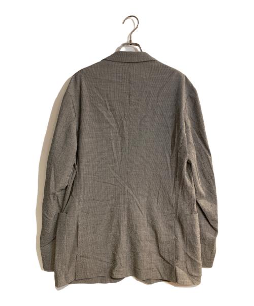 PAUL SMITH（ポールスミス）PAUL SMITH (ポールスミス) ウールシアサッカー シングル2B ジャケット グレー サイズ:Ｌの古着・服飾アイテム