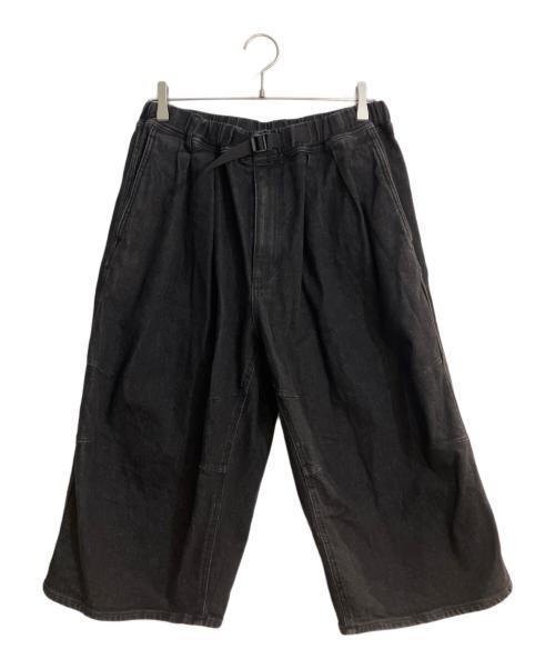 BEAMS（ビームス）BEAMS (ビームス) デニムハーフパンツ グレー サイズ:Sの古着・服飾アイテム
