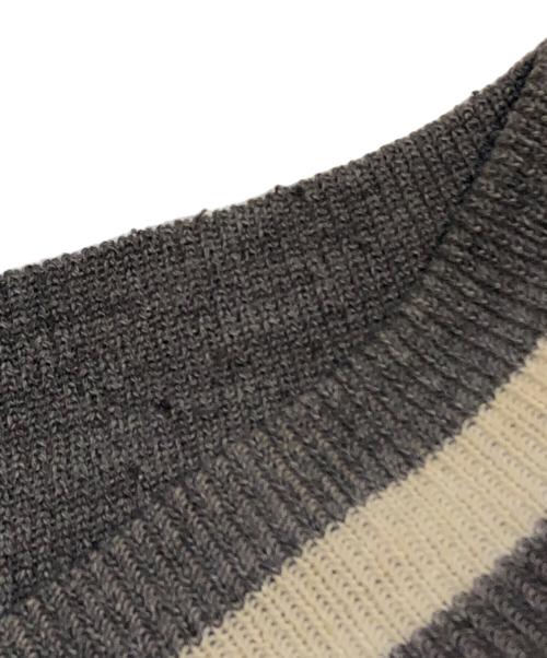 POST O'ALLS（ポストオーバーオールズ）POST O'ALLS (ポストオーバーオールズ) ジップアップスタジャン グレー サイズ:46の古着・服飾アイテム