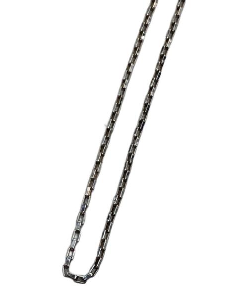 GUCCI（グッチ）GUCCI (グッチ) スクエアチェーンネックレス シルバーの古着・服飾アイテム