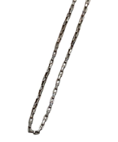 GUCCI（グッチ）GUCCI (グッチ) スクエアチェーンネックレス シルバーの古着・服飾アイテム