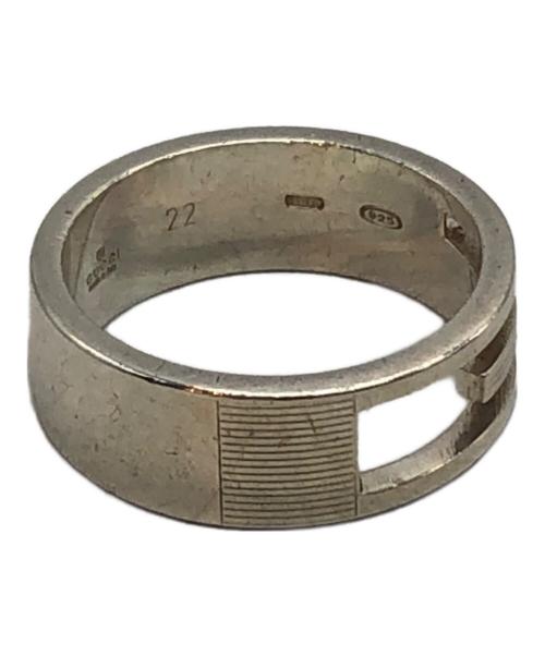 GUCCI（グッチ）GUCCI (グッチ) ブランデッドGリング シルバー サイズ:21号の古着・服飾アイテム