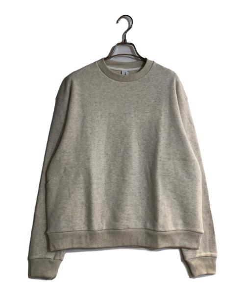 mocT（モクティ）mocT (モクティ) HEAVY LOOPWHEEL CREW NECK POJ/ヘビーループウィラークルーネック ベージュ サイズ:M 未使用品の古着・服飾アイテム