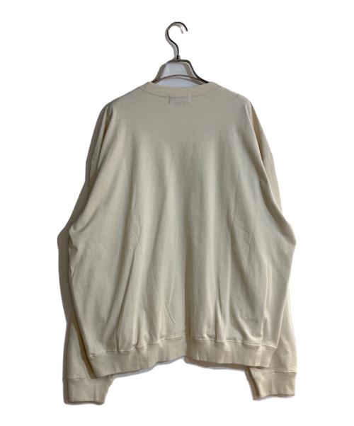 fitfor（フィットフォー）FITFOR (フィットフォー) 601 SWEAT CREWNECK/スウェットクルーネック ベージュ サイズ:M 未使用品の古着・服飾アイテム
