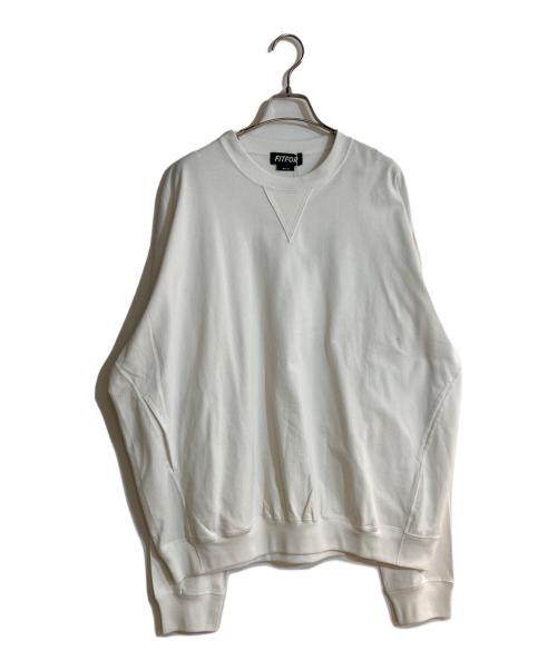 fitfor（フィットフォー）FITFOR (フィットフォー) 601 SWEAT CREWNECK/スウェットクルーネック ホワイト サイズ:M 未使用品の古着・服飾アイテム