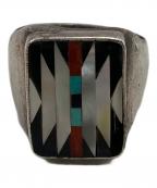 zuniズニ）の古着「インレイリング」｜シルバー