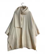 STUNNING LUREスタニングルアー）の古着「ストールポンチョコート」｜アイボリー