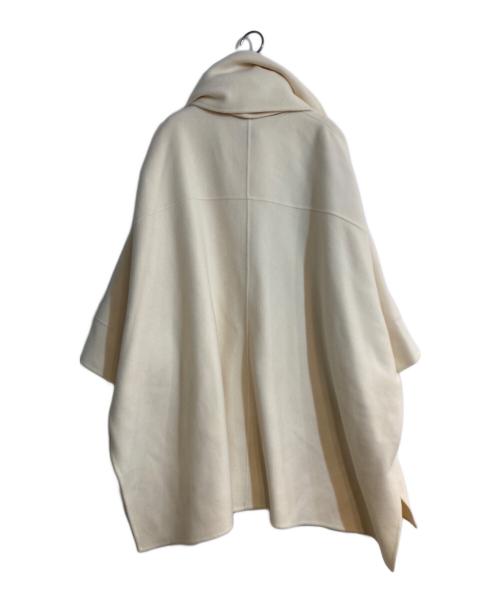 STUNNING LURE（スタニングルアー）STUNNING LURE (スタニングルアー) ストールポンチョコート アイボリーの古着・服飾アイテム