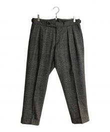 BERWICH（ベルウィッチ）の古着「バックシャーリングテーパードパンツ」｜ブラック