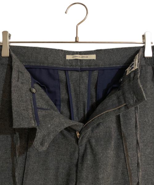 giab's ARCHIVIO（ジャブス アルキヴィオ）giab's ARCHIVIO (ジャブス アルキヴィオ) MASACCIO/M1 イージーパンツ グレー サイズ:48の古着・服飾アイテム