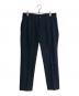 giab's ARCHIVIO（ジャブス アルキヴィオ）の古着「TYPE A2 ウール ストレッチ タック イージーパンツ」｜ネイビー