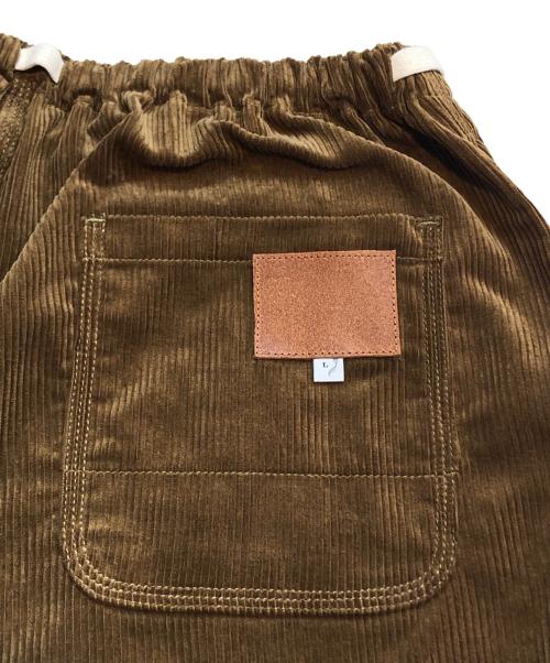 kenneth field（ケネスフィールド）kenneth field (ケネスフィールド) コーデュロイワイドパンツ ブラウン サイズ:Ｌの古着・服飾アイテム