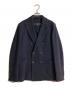 CIRCOLO 1901（チルコロ1901）の古着「コットンジャージーテーラードジャケット」｜ネイビー