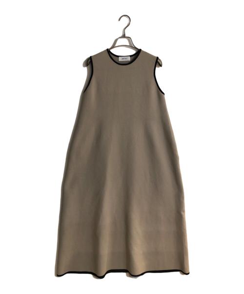 Mila Owen（ミラオーウェン）Mila Owen (ミラオーウェン) ニットノースリーブワンピース ベージュ サイズ:1の古着・服飾アイテム