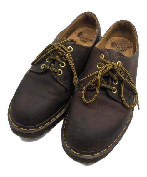 Dr.Martens（ドクターマーチン）Dr.Martens (ドクターマーチン) 3ホールシューズ ブラウン サイズ:6の古着・服飾アイテム