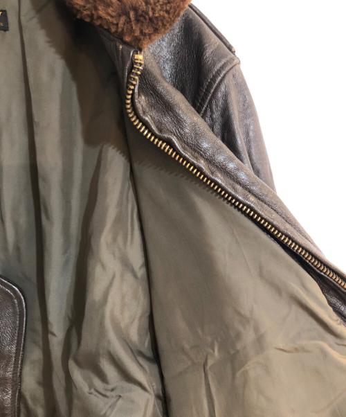 STAR SPORTSWEAR MFG（スタースポーツウェアMFG）STAR SPORTSWEAR MFG (スタースポーツウェアMFG) G-1フライトジャケット ブラウン サイズ:44の古着・服飾アイテム