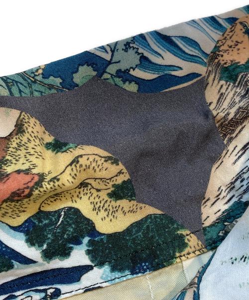 Sun Surf（サンサーフ）Sun Surf (サンサーフ) 葛飾北斎 (カツシカホクサイ) 2024年 レーヨン ハワイアンシャツ「諸国瀧廻り」 ブラック サイズ:Lの古着・服飾アイテム