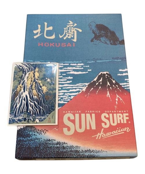 Sun Surf（サンサーフ）Sun Surf (サンサーフ) 葛飾北斎 (カツシカホクサイ) 2024年 レーヨン ハワイアンシャツ「諸国瀧廻り」 ブラック サイズ:Lの古着・服飾アイテム