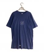 C.P COMPANYシーピーカンパニー）の古着「プリントカットソー」｜ネイビー