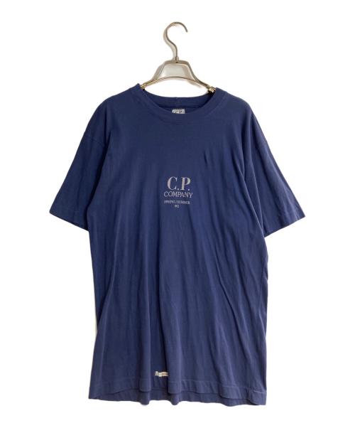 C.P COMPANY（シーピーカンパニー）C.P COMPANY (シーピーカンパニー) プリントカットソー ネイビー サイズ:14の古着・服飾アイテム