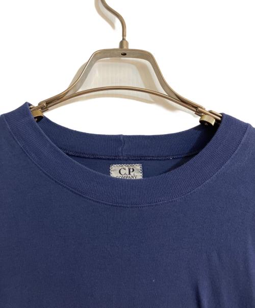 C.P COMPANY（シーピーカンパニー）C.P COMPANY (シーピーカンパニー) プリントカットソー ネイビー サイズ:14の古着・服飾アイテム