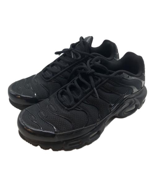 NIKE（ナイキ）NIKE (ナイキ) AIR MAX PLUS BLACK（エアマックスプラスブラック） ブラック サイズ:24.5㎝の古着・服飾アイテム