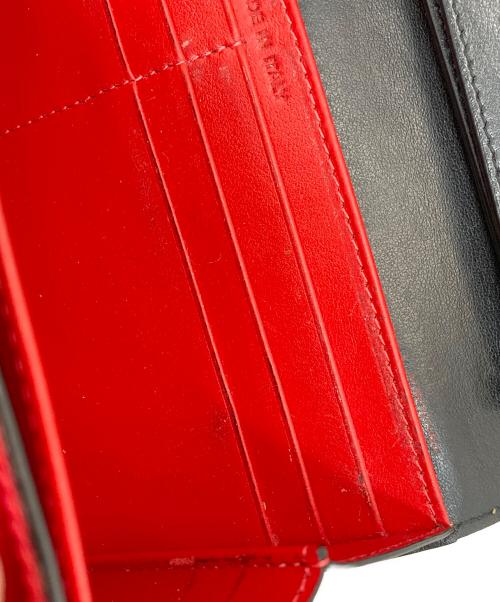 Christian Louboutin（クリスチャン・ルブタン）Christian Louboutin (クリスチャン・ルブタン) マカロンスタッズウォレット ブラックの古着・服飾アイテム