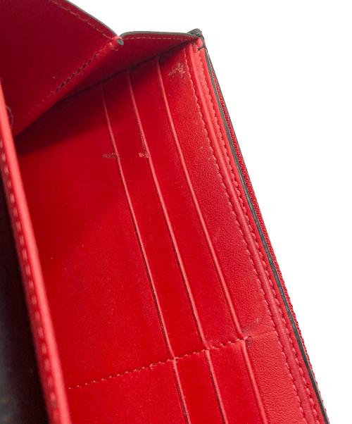 Christian Louboutin（クリスチャン・ルブタン）Christian Louboutin (クリスチャン・ルブタン) マカロンスタッズウォレット ブラックの古着・服飾アイテム