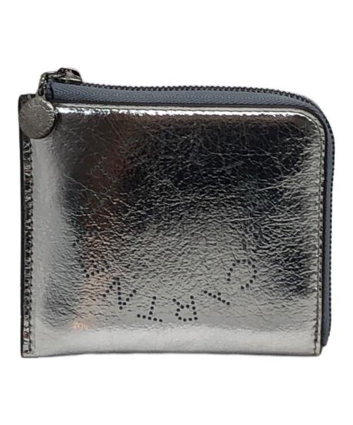 STELLA McCARTNEY（ステラマッカートニー）STELLA McCARTNEY (ステラマッカートニー) カードホルダーエコメタリックマット シルバーの古着・服飾アイテム