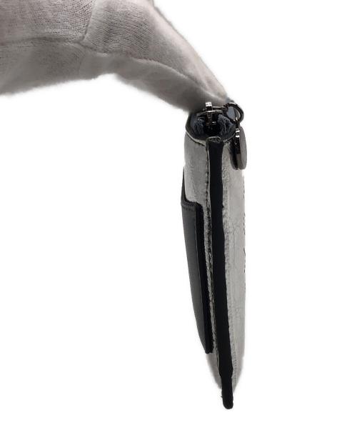 STELLA McCARTNEY（ステラマッカートニー）STELLA McCARTNEY (ステラマッカートニー) カードホルダーエコメタリックマット シルバーの古着・服飾アイテム