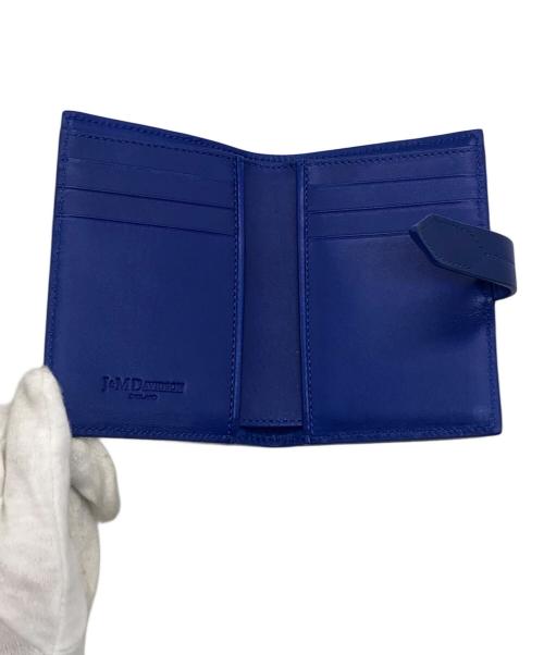 J&M DAVIDSON（ジェイ＆エム デヴィッドソン）J&M DAVIDSON (ジェイ＆エム デヴィッドソン) ロサンジ フォルド ウォレット ブルーの古着・服飾アイテム