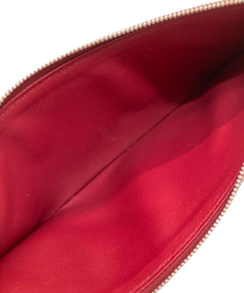 J&M DAVIDSON（ジェイ＆エム デヴィッドソン）J&M DAVIDSON (ジェイ＆エム デヴィッドソン) E/W CROSSBODY WALLET ピンクの古着・服飾アイテム