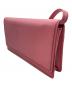 J&M DAVIDSON (ジェイ＆エム デヴィッドソン) E/W CROSSBODY WALLET ピンク：15000円