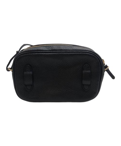 COACH（コーチ）COACH (コーチ) ブラック ホース アンド キャリッジ ペブルド レザー ベルト バッグ ブラックの古着・服飾アイテム