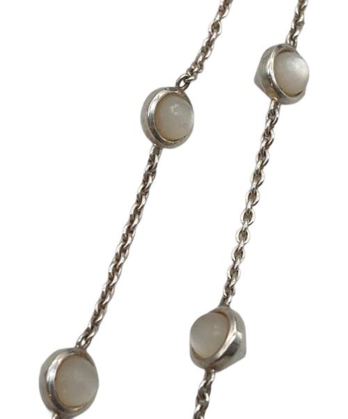 GUCCI（グッチ）GUCCI (グッチ) ダブルG マザー・オブ・パール ブレスレット シルバーの古着・服飾アイテム