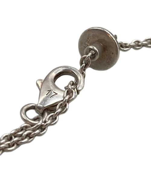 GUCCI（グッチ）GUCCI (グッチ) ダブルG マザー・オブ・パール ブレスレット シルバーの古着・服飾アイテム