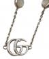 GUCCI (グッチ) ダブルG マザー・オブ・パール ブレスレット シルバー：18000円