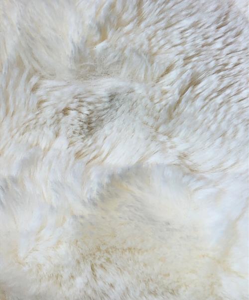 CULLNI（クルニ）CULLNI (クルニ) ECO Fur Front Zip Blouson ホワイト サイズ:2の古着・服飾アイテム