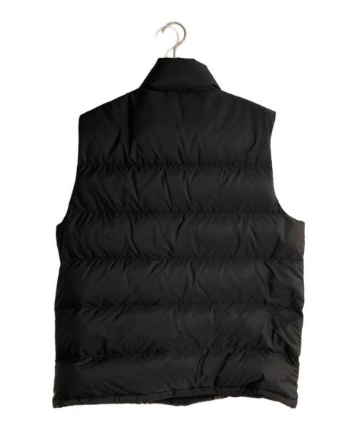 PRADA（プラダ）PRADA (プラダ) ロゴプレートダウンベスト ブラック サイズ:54の古着・服飾アイテム