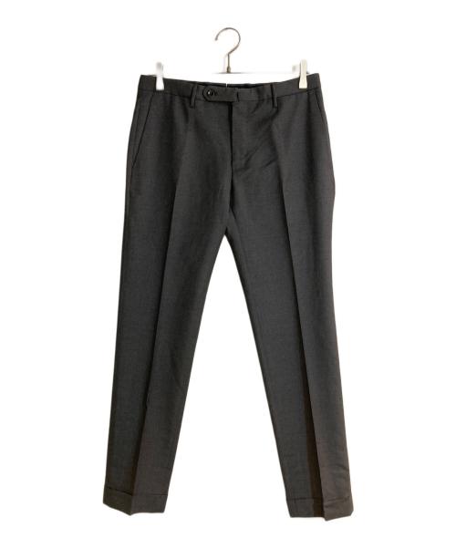 INCOTEX（インコテックス）INCOTEX (インコテックス) super 100 slim fit センタープレスパンツ グレー サイズ:46の古着・服飾アイテム