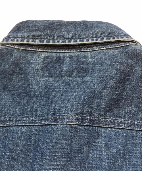 RRL（ダブルアールエル）RRL (ダブルアールエル) BEAMS PLUS (ビームスプラス) 別注ダンガリーワークシャツ インディゴ サイズ:Mの古着・服飾アイテム