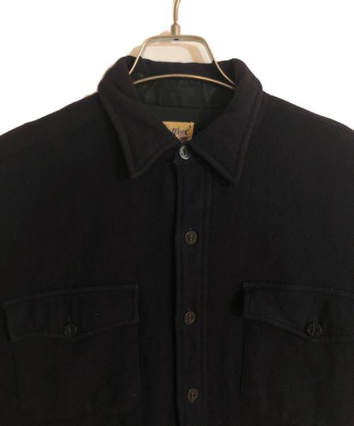 USED（ユーズド）USED (ユーズド) ヴィンテージCPOシャツ ネイビー サイズ:不明の古着・服飾アイテム