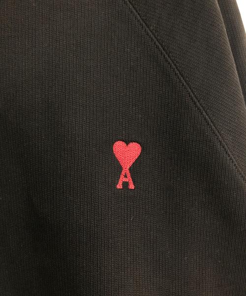 AMI PARIS（アミ パリス）AMI PARIS (アミ パリス) AMI DE COEUR クルーネックスウェット ブラック サイズ:XXXLの古着・服飾アイテム