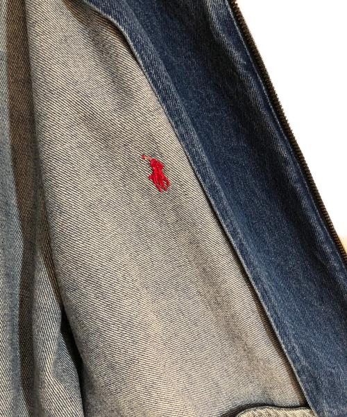 POLO RALPH LAUREN（ポロ・ラルフローレン）POLO RALPH LAUREN (ポロ・ラルフローレン) USA製デニムスウィングトップ インディゴ サイズ:Lの古着・服飾アイテム