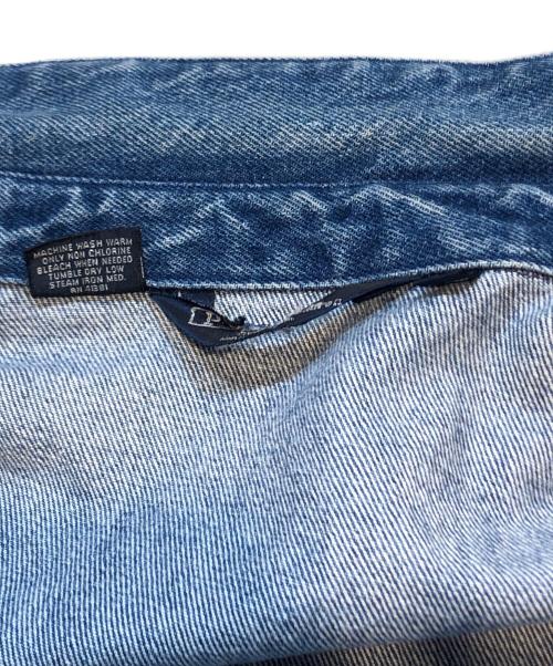 POLO RALPH LAUREN（ポロ・ラルフローレン）POLO RALPH LAUREN (ポロ・ラルフローレン) USA製デニムスウィングトップ インディゴ サイズ:Lの古着・服飾アイテム