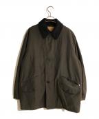 BURBERRY LONDONバーバリーロンドン）の古着「ノバチェックライニングハンティングコート」｜グレー